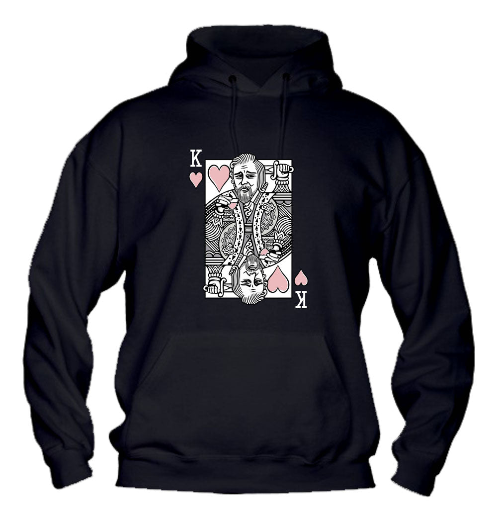 Felpa con cappuccio UOMO, DONNA & BAMBIN - KING CAPRIO - Super vestibilità Top qualità