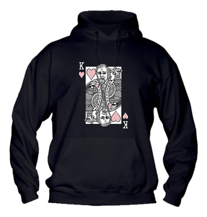 Felpa con cappuccio UOMO, DONNA & BAMBIN - KING CAPRIO - Super vestibilità Top qualità