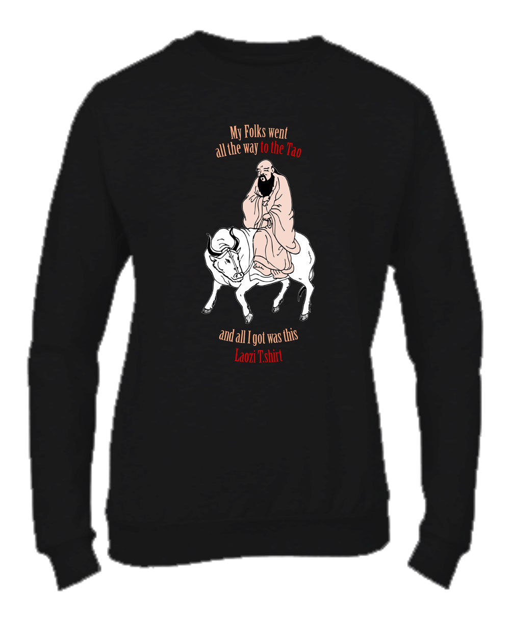 Felpa Girocollo UOMO, DONNA & BAMBIN - LAOZI - Super vestibilità Top qualità