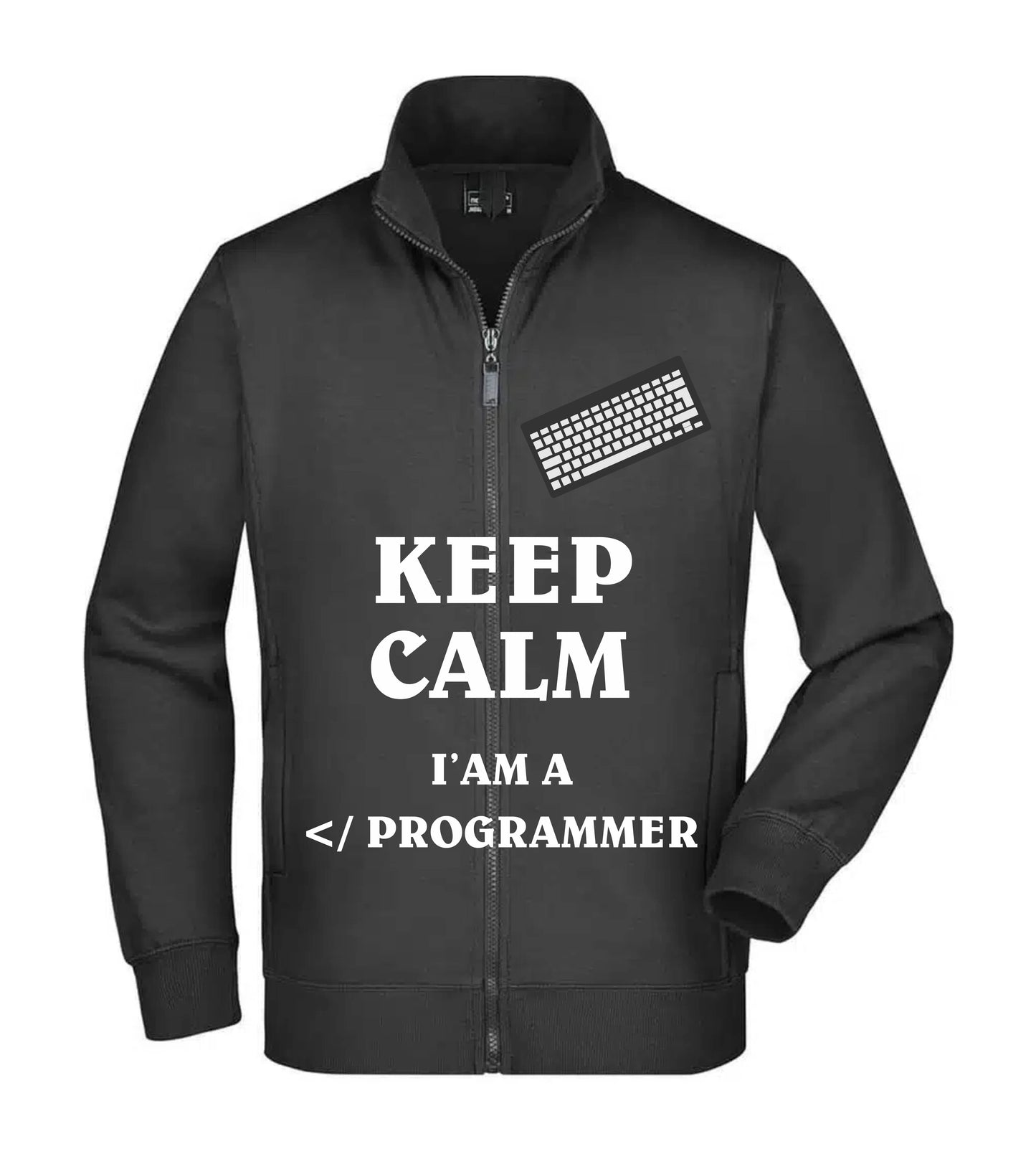 Felpa Unisex Full Zip - I'M A PROGRAMMER - Super vestibilità Top qualità