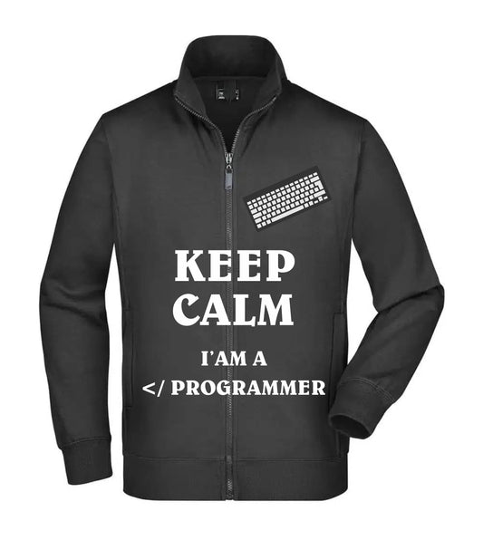 Felpa Unisex Full Zip - I'M A PROGRAMMER - Super vestibilità Top qualità