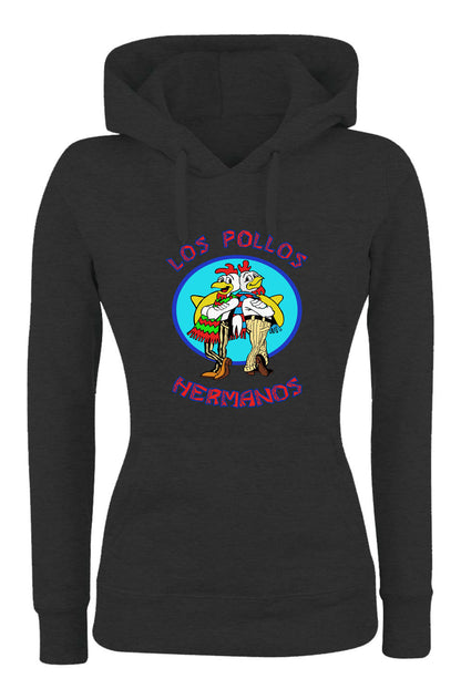 Felpa con cappuccio UOMO, DONNA & BAMBIN - LOS POLLOS HERMANOS - Super vestibilità Top qualità