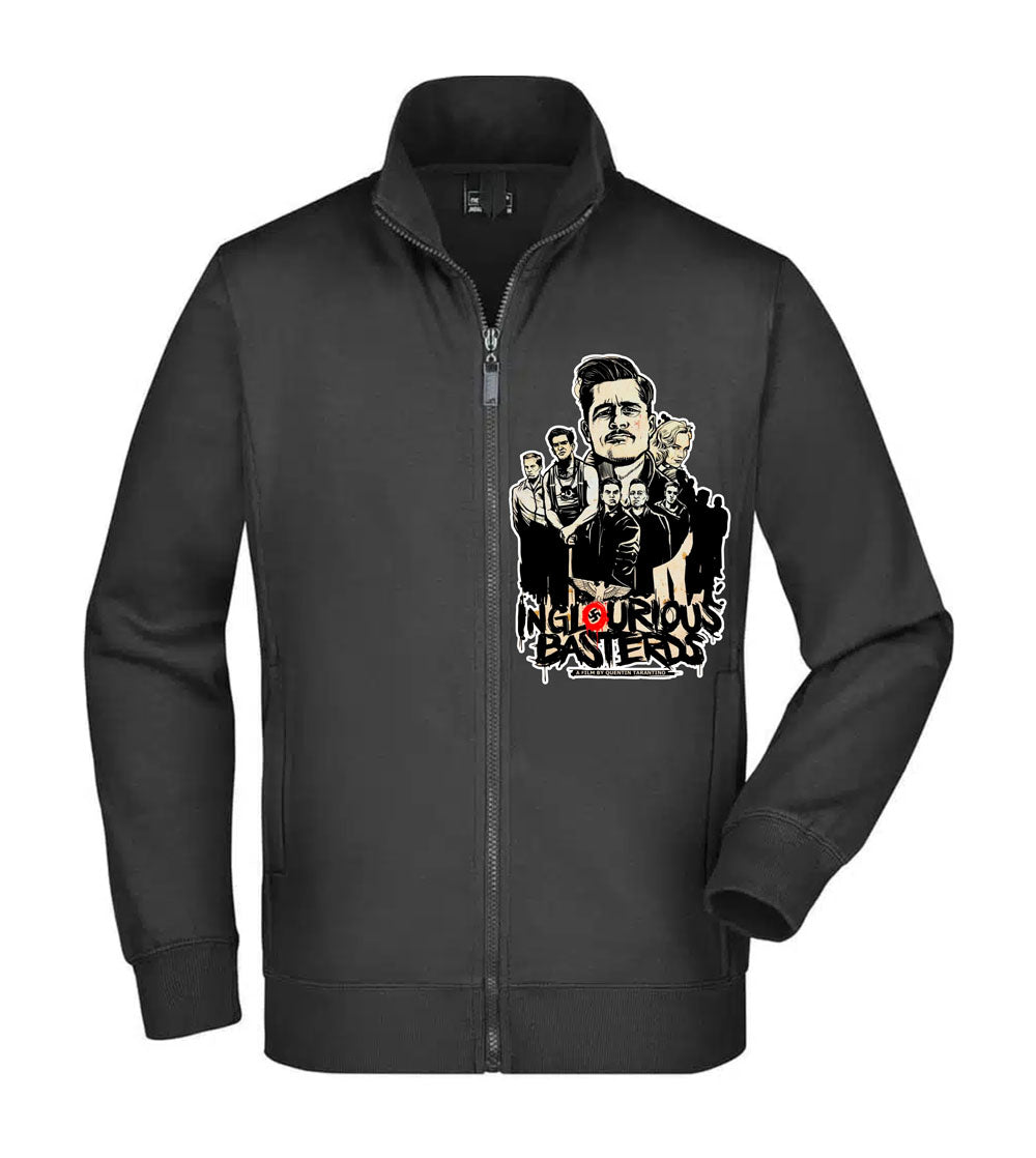 Felpa Unisex Full Zip - BASTARDI SENZA GLORIA - Super vestibilità Top qualità