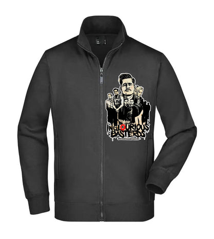 Felpa Unisex Full Zip - BASTARDI SENZA GLORIA - Super vestibilità Top qualità