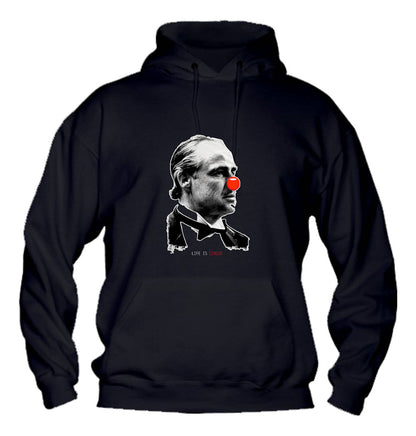 Felpa con cappuccio UOMO, DONNA & BAMBIN - LIFE IS A CIRCUS - Super vestibilità Top qualità