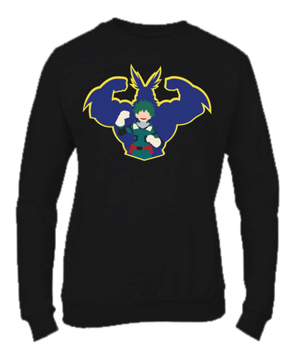 Felpa Girocollo UOMO, DONNA & BAMBIN - DEKU - Super vestibilità Top qualità