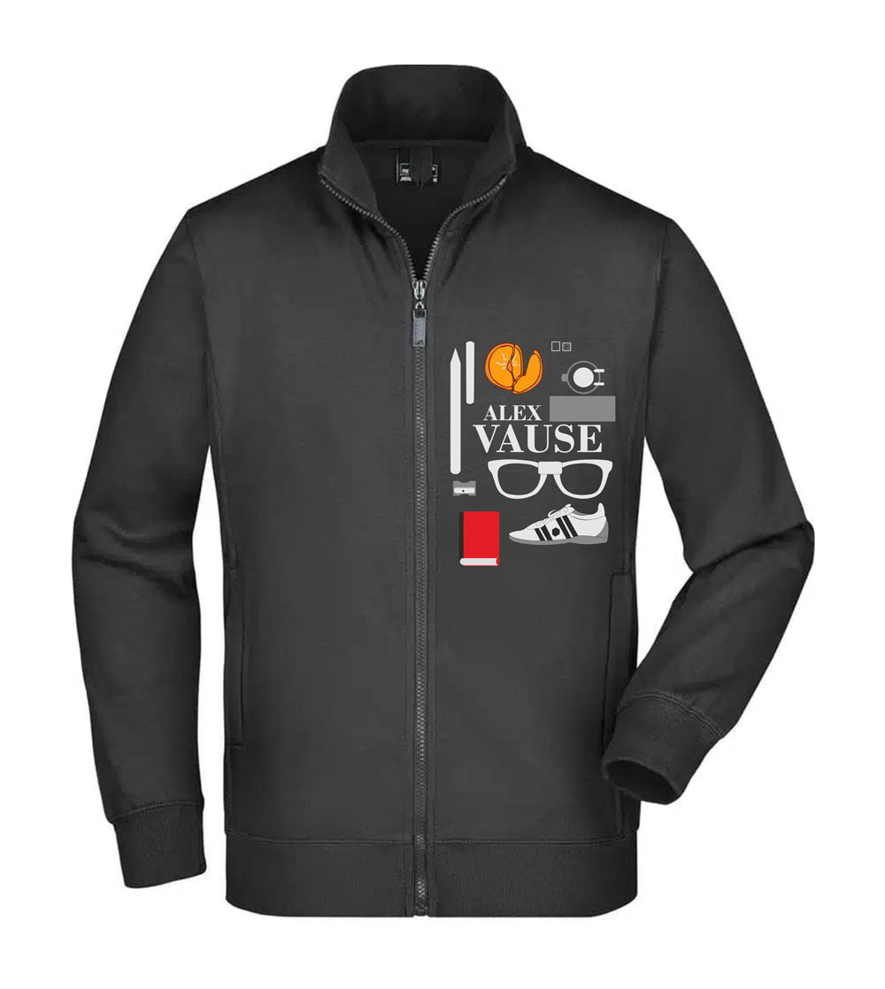 Felpa Unisex Full Zip - ALEX VAUSE - Super vestibilità Top qualità - Social Crazy