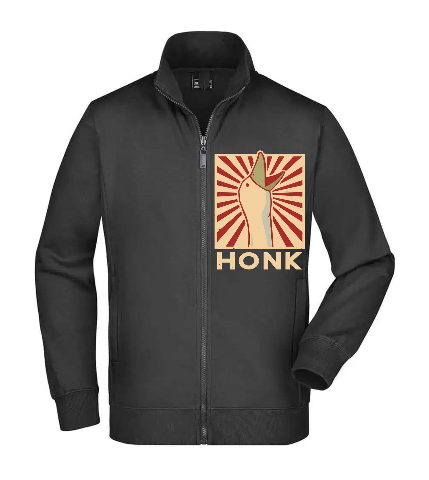 Felpa Unisex Full Zip - HONK - Super vestibilità Top qualità