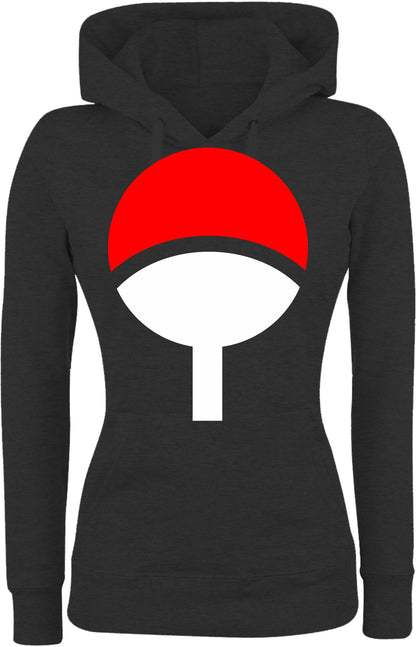 Felpa con cappuccio UOMO, DONNA & BAMBIN - VENTAGLIO UCHIHA - Super vestibilità Top qualità