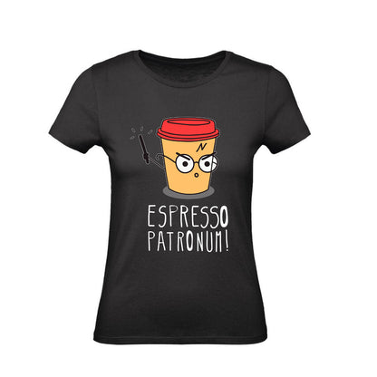 T-Shirt Uomo, Donna & Bambino - ESPRESSO PATRONUM - Maglietta Maglia Tshirt Super vestibilità Top qualità