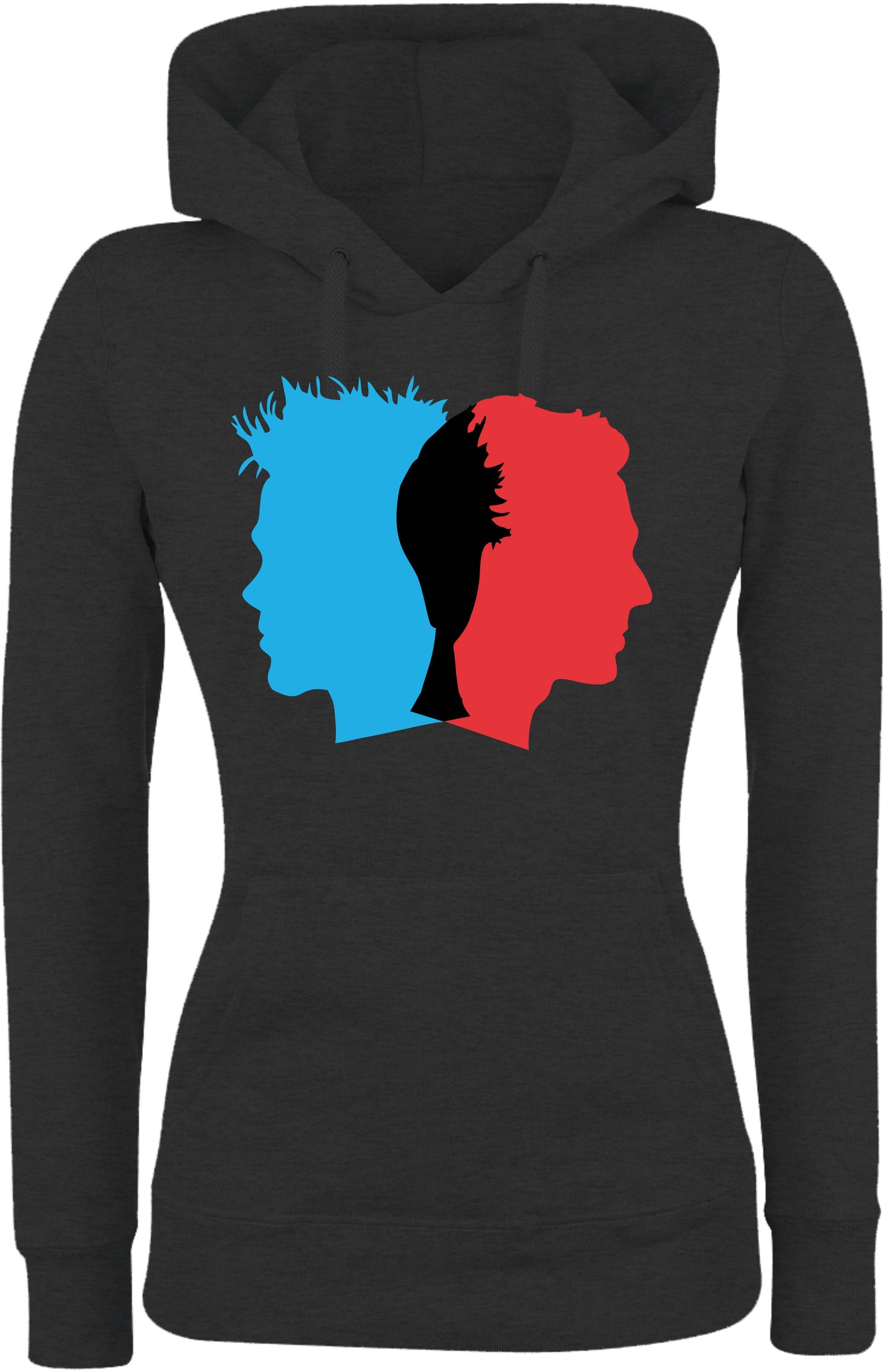 Felpa con cappuccio UOMO, DONNA & BAMBIN - FIGHT CLUB DOUBLE FACES - Super vestibilità Top qualità