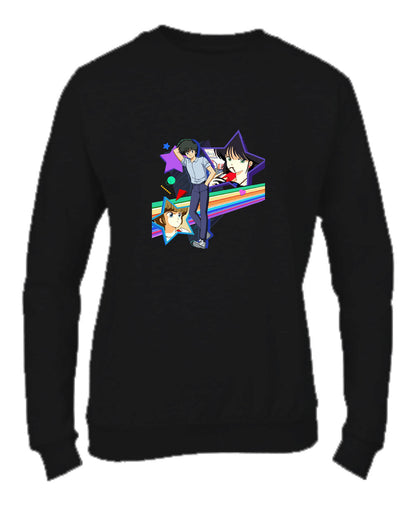 Felpa Girocollo DONNA & BAMBIN - È QUASI MAGIA JOHNNY - Super vestibilità Top qualità