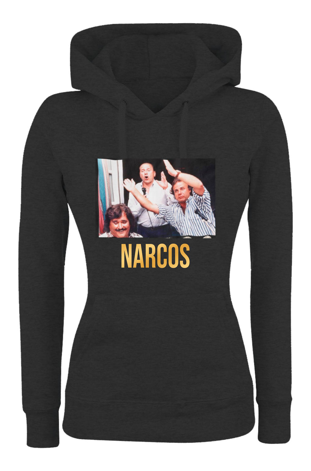 Felpa con cappuccio UOMO, DONNA & BAMBIN - NARCOS PERSONAGGI - Super vestibilità Top qualità