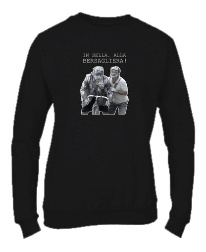 Felpa Girocollo UOMO, DONNA & BAMBIN - IN SELLA - Super vestibilità Top qualità