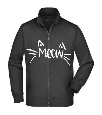 Felpa Unisex Full Zip - MEOW - Super vestibilità Top qualità