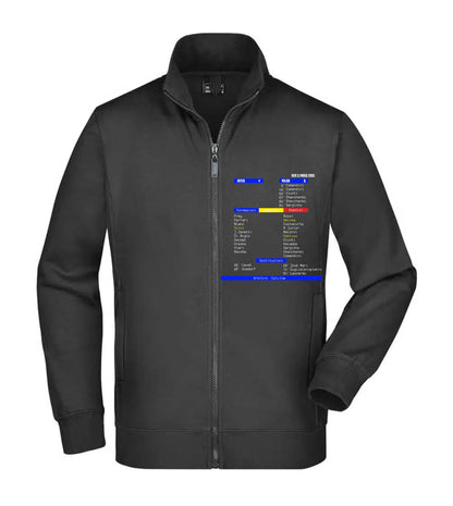 Felpa Unisex Full Zip - INT. 0 - MIL.6 - Super vestibilità Top qualità