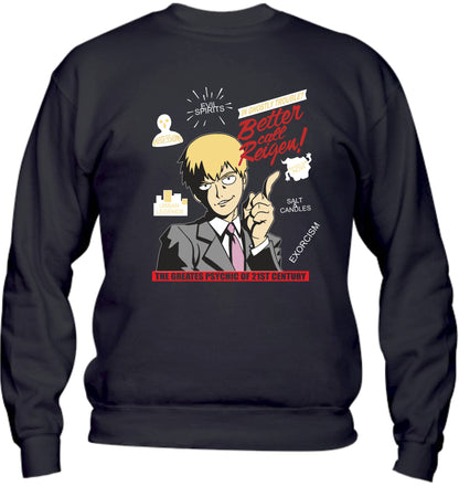 Felpa Girocollo UOMO, DONNA & BAMBIN - ARATAKA REIGEN - Super vestibilità Top qualità - Social Crazy