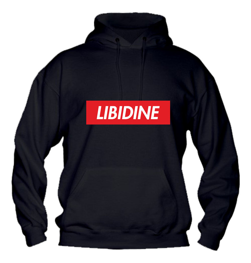 Felpa con cappuccio UOMO, DONNA & BAMBIN - LIBIDINE - Super vestibilità Top qualità