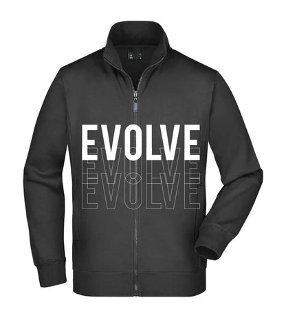Felpa Unisex Full Zip - EVOLVE - Super vestibilità Top qualità