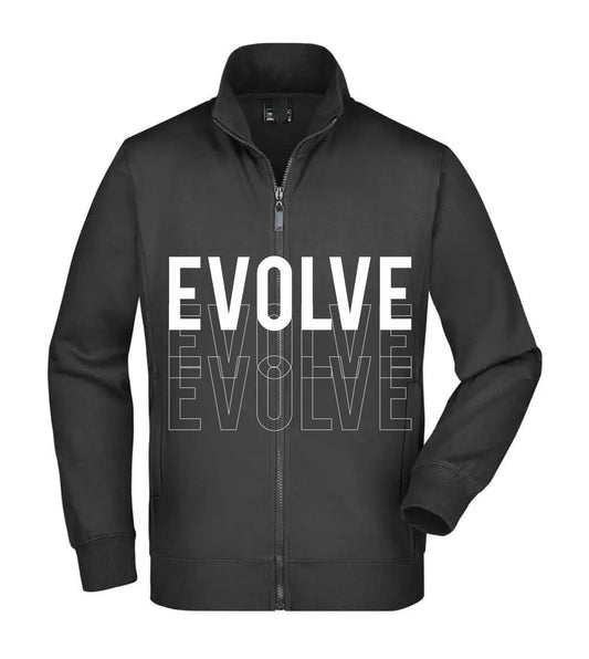Felpa Unisex Full Zip - EVOLVE - Super vestibilità Top qualità