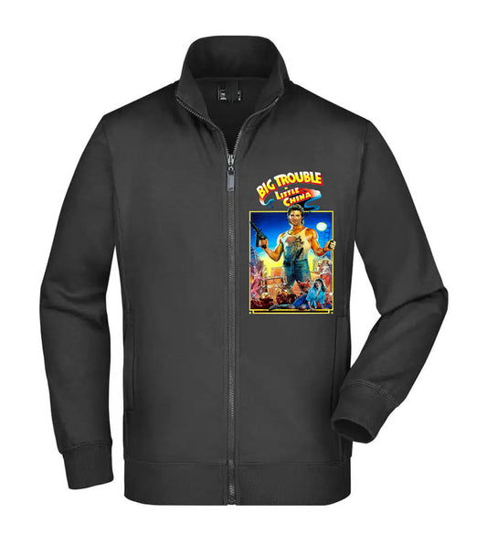 Felpa Unisex Full Zip - BIG TROUBLE IN LITTLE CHINA - Super vestibilità Top qualità