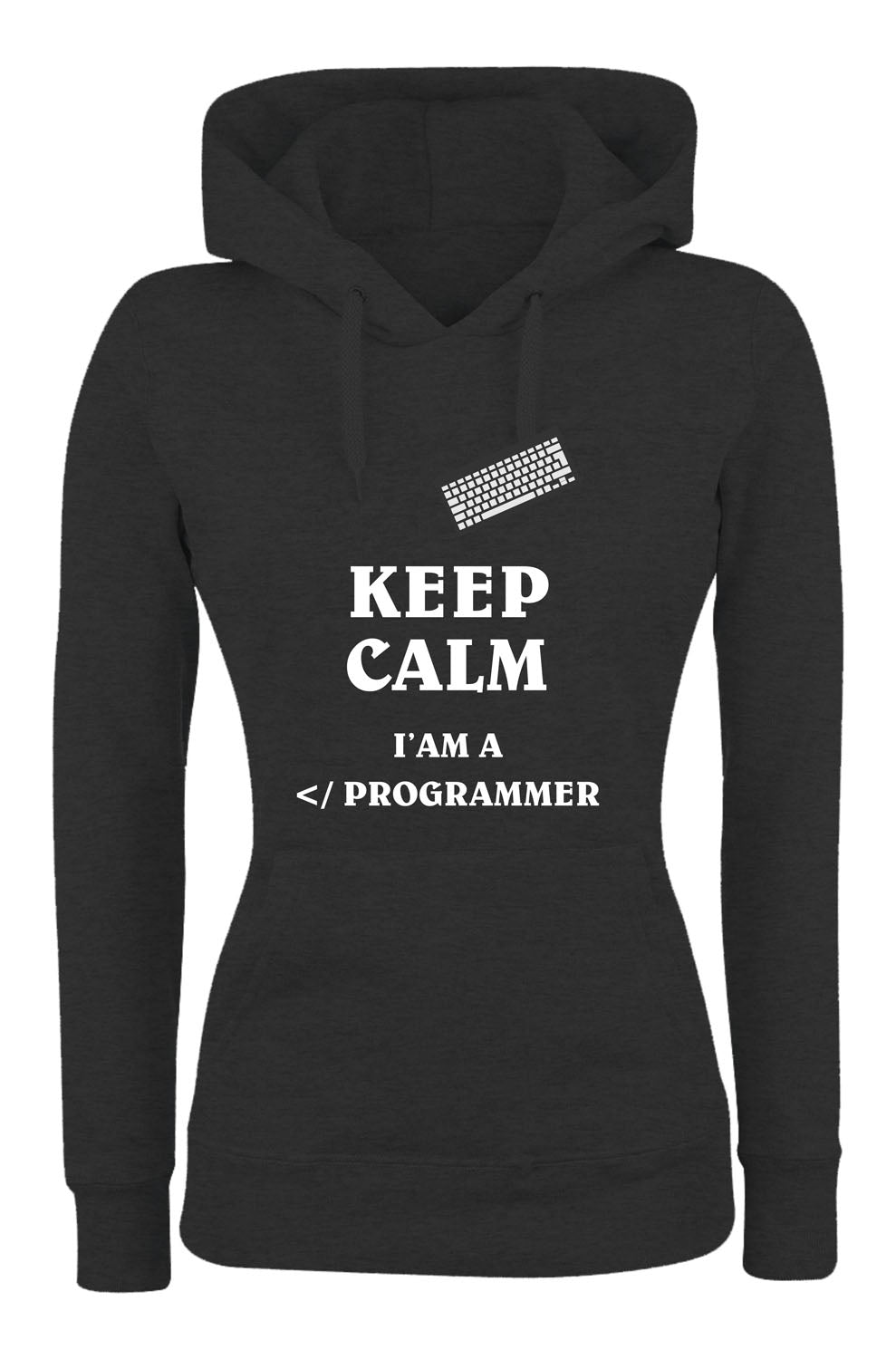 Felpa con cappuccio UOMO, DONNA & BAMBIN - I'M A PROGRAMMER - Super vestibilità Top qualità