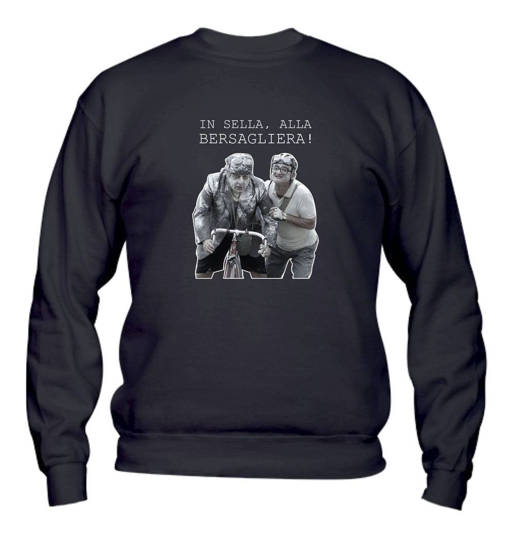 Felpa Girocollo UOMO, DONNA & BAMBIN - IN SELLA - Super vestibilità Top qualità