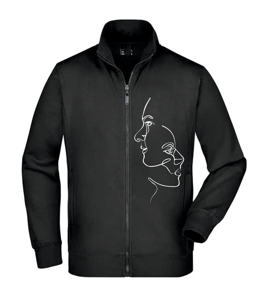 Felpa Unisex Full Zip - FACE - Super vestibilità Top qualità