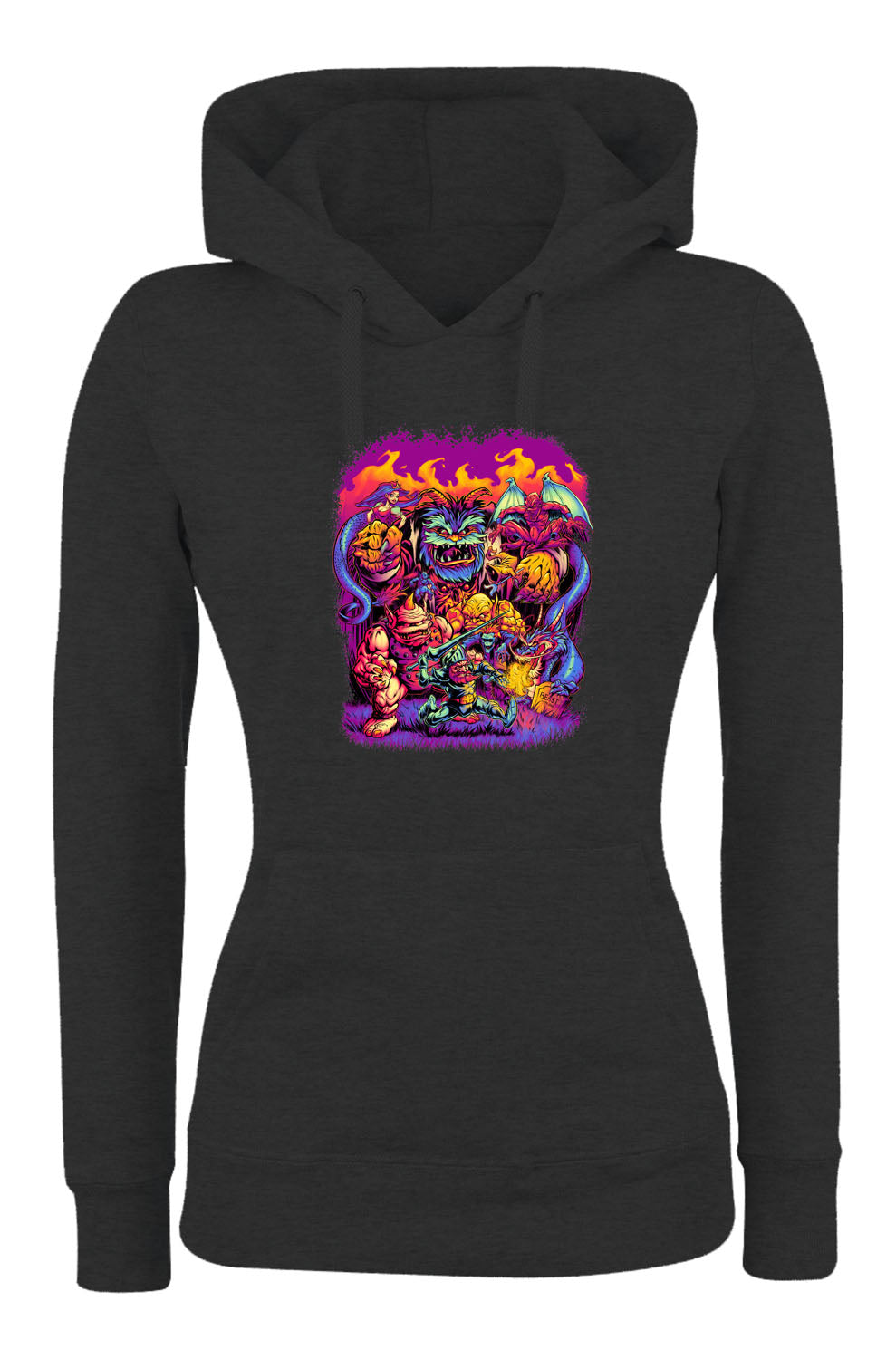 Felpa con cappuccio UOMO, DONNA & BAMBIN - GHOST 'N GOBLINS - Super vestibilità Top qualità