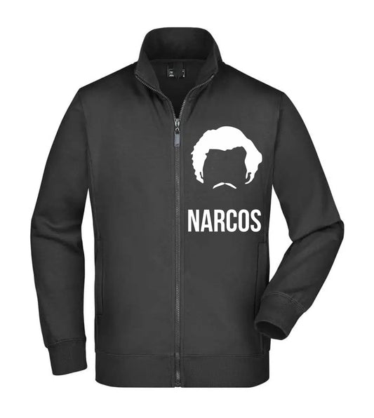 Felpa Unisex Full Zip - NARCOS SILHOUETTE - Super vestibilità Top qualità
