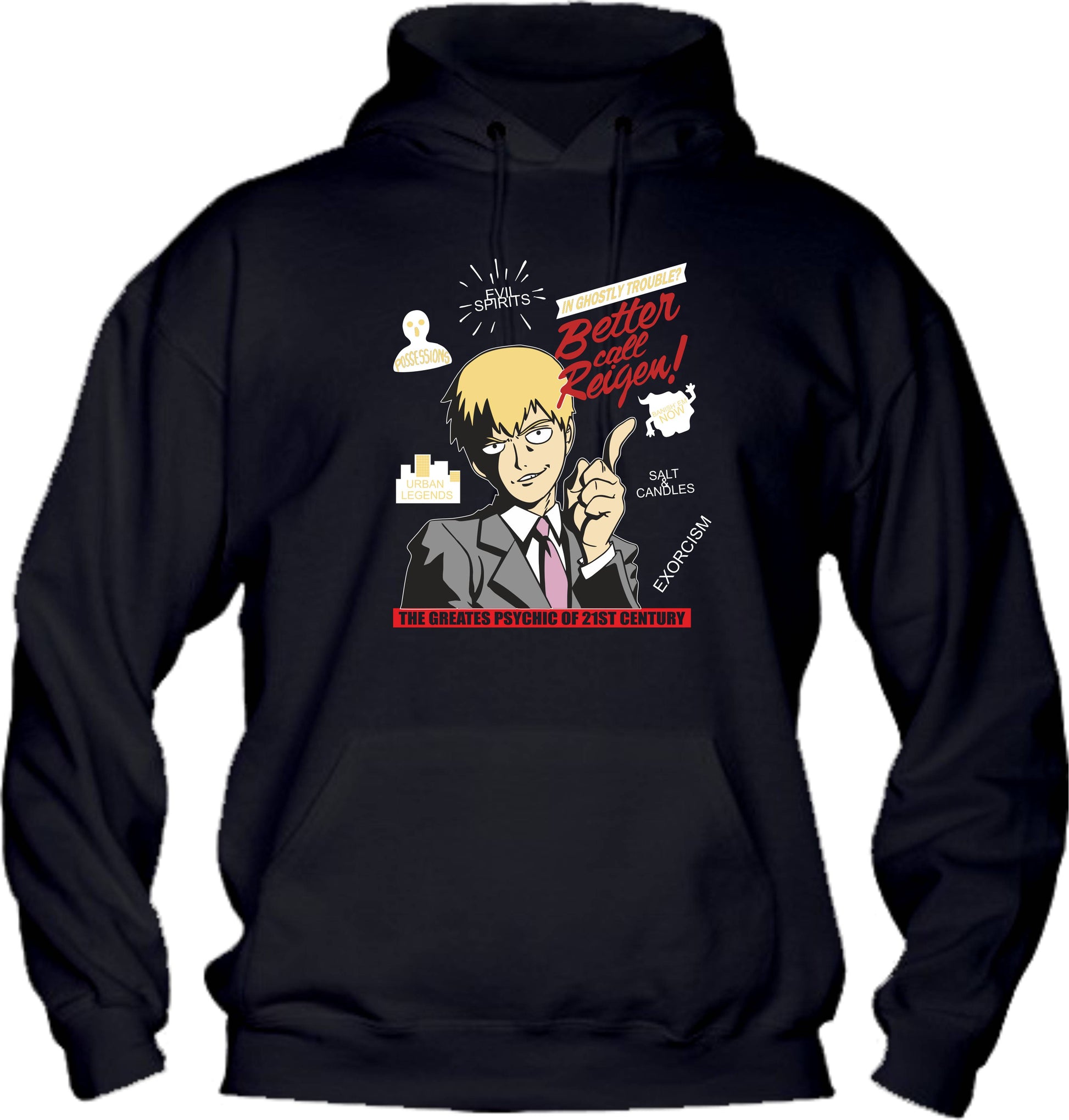 Felpa con cappuccio UOMO, DONNA & BAMBIN - ARATAKA REIGEN - Super vestibilità Top qualità - Social Crazy