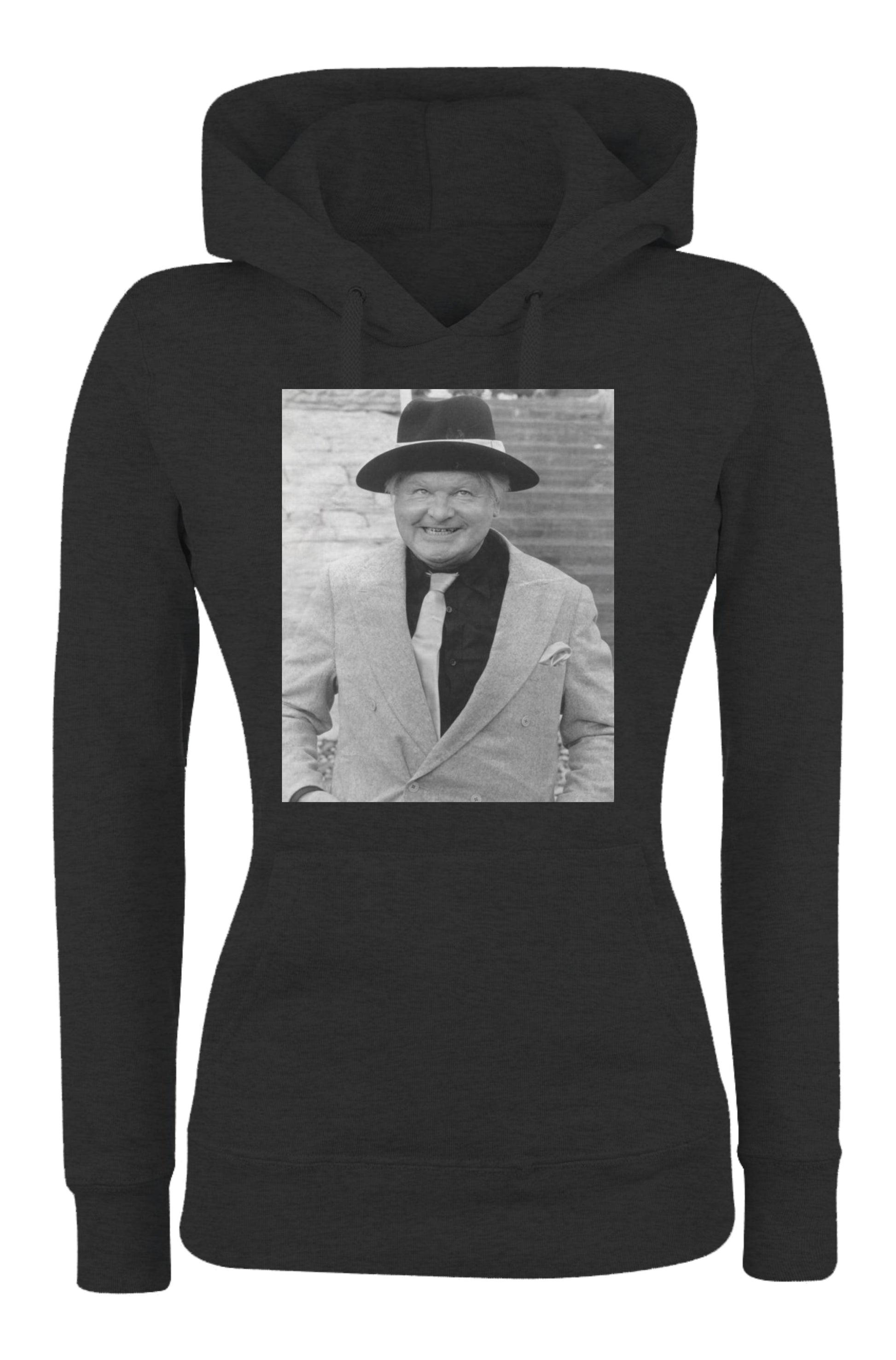 Felpa con cappuccio UOMO, DONNA & BAMBIN - BENNY HILL - Super vestibilità Top qualità - Social Crazy