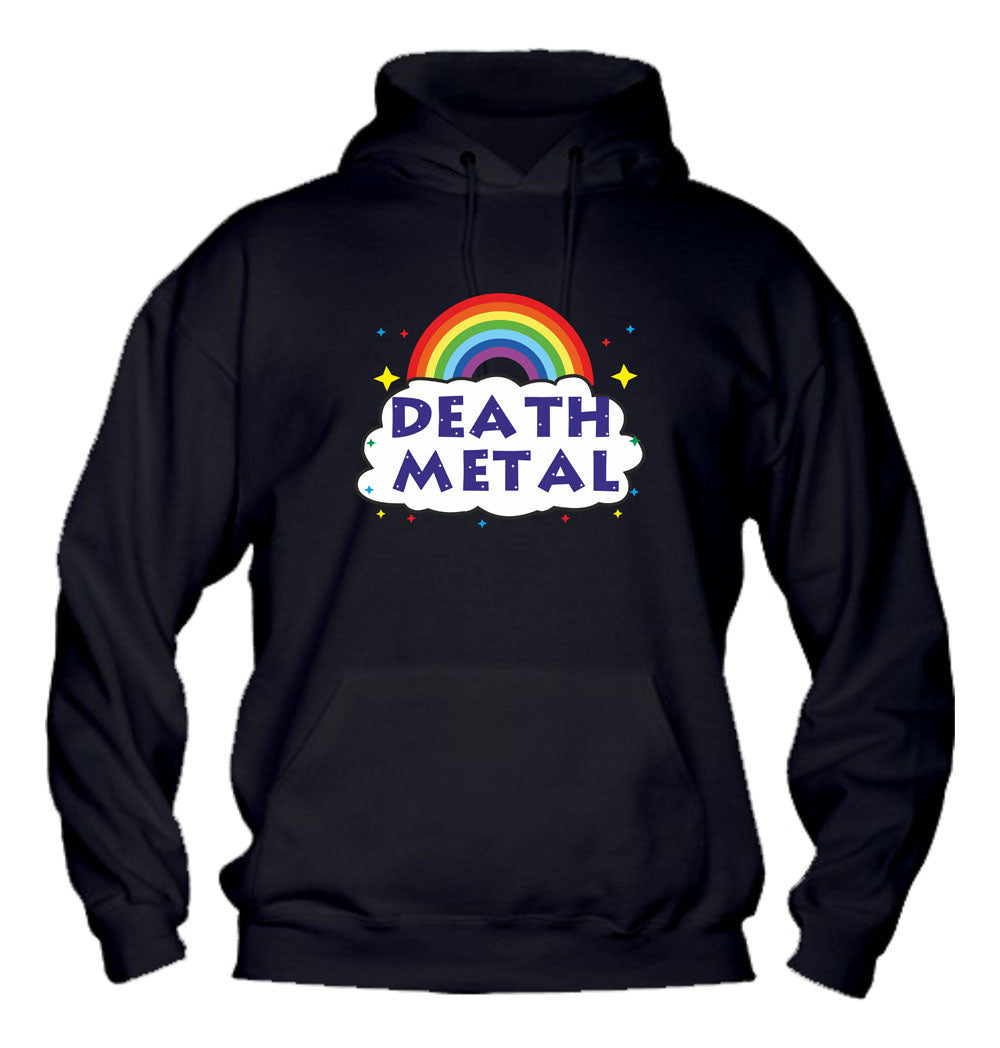 Felpa con cappuccio UOMO, DONNA & BAMBIN - DEATH METAL - Super vestibilità Top qualità