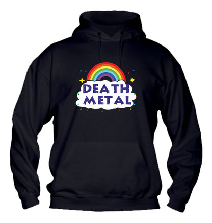 Felpa con cappuccio UOMO, DONNA & BAMBIN - DEATH METAL - Super vestibilità Top qualità