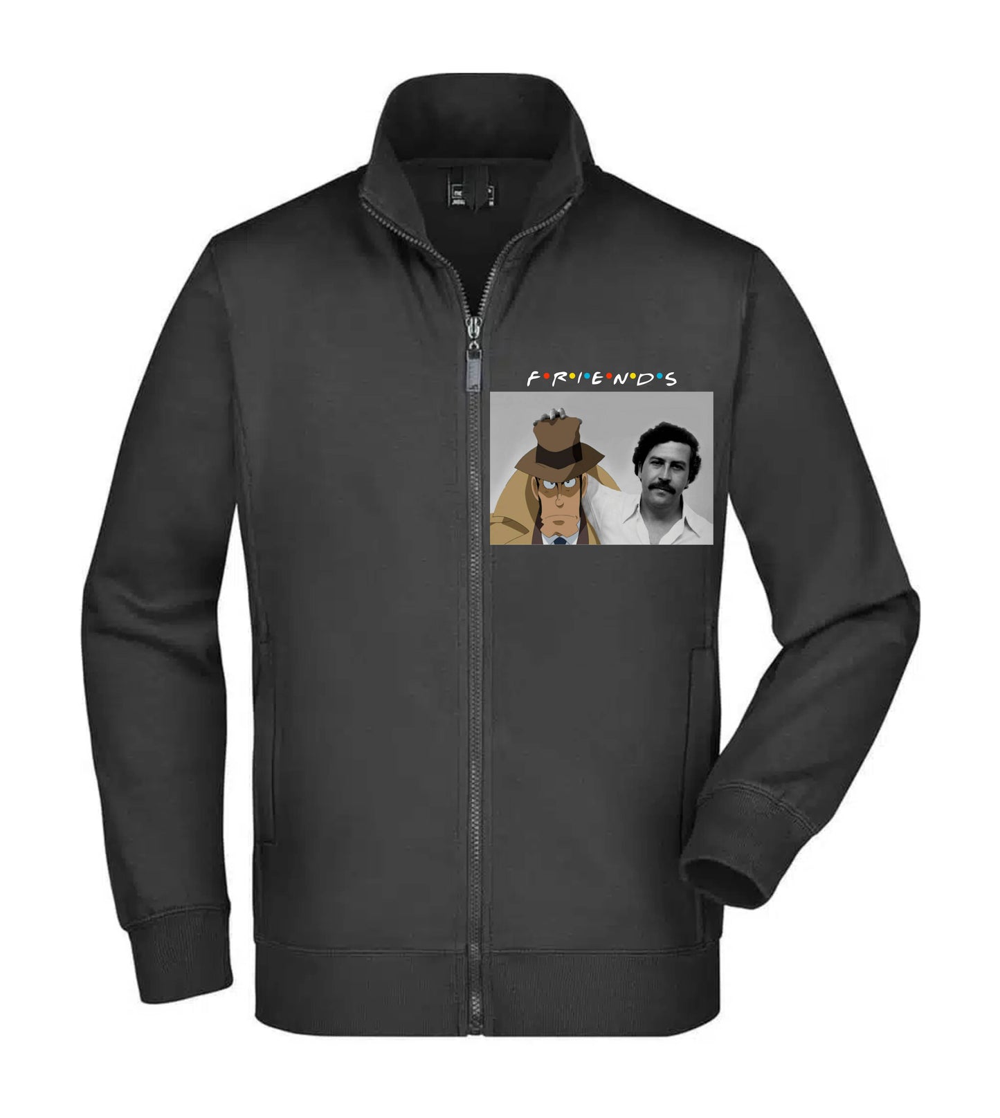 Felpa Unisex Full Zip - KOICHI E PABLO - Super vestibilità Top qualità