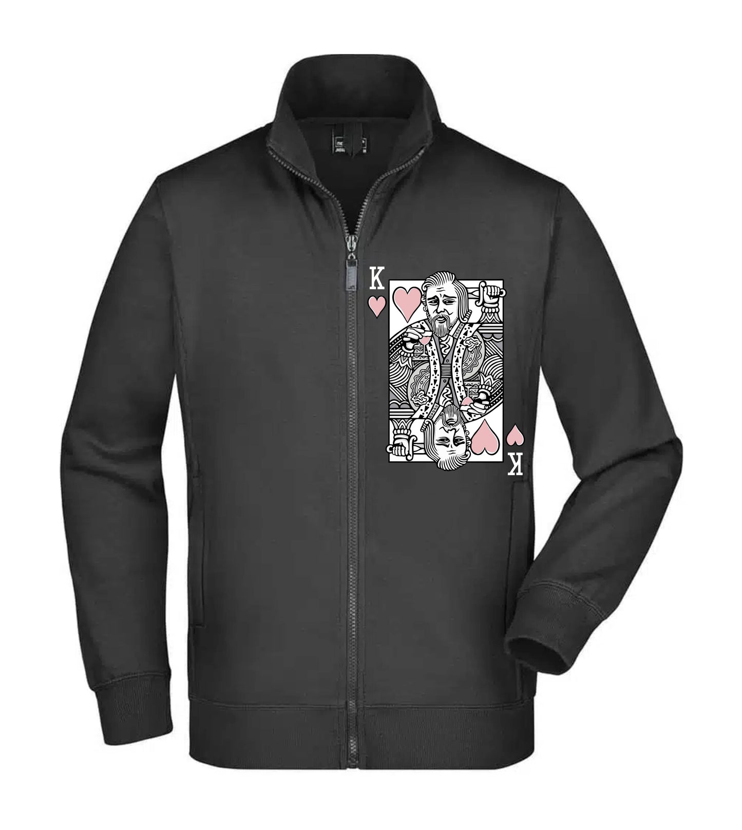 Felpa Unisex Full Zip - KING CAPRIO - Super vestibilità Top qualità