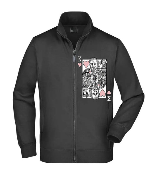 Felpa Unisex Full Zip - KING CAPRIO - Super vestibilità Top qualità