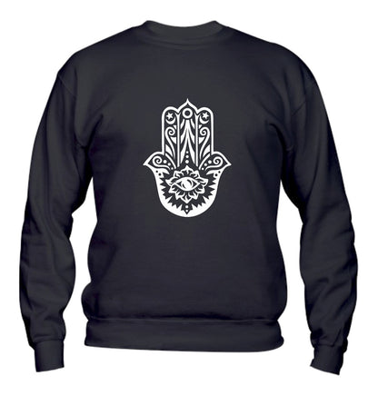 Felpa Girocollo UOMO, DONNA & BAMBIN - MANO DI FATIMA - Super vestibilità Top qualità