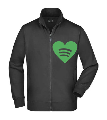 Felpa Unisex Full Zip - LOVE MUSIC - Super vestibilità Top qualità