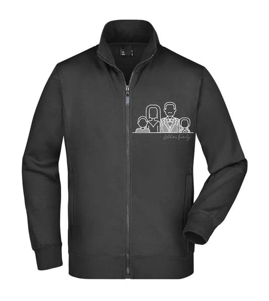 Felpa Unisex Full Zip - LA FAMIGLIA ADDAMS - Super vestibilità Top qualità