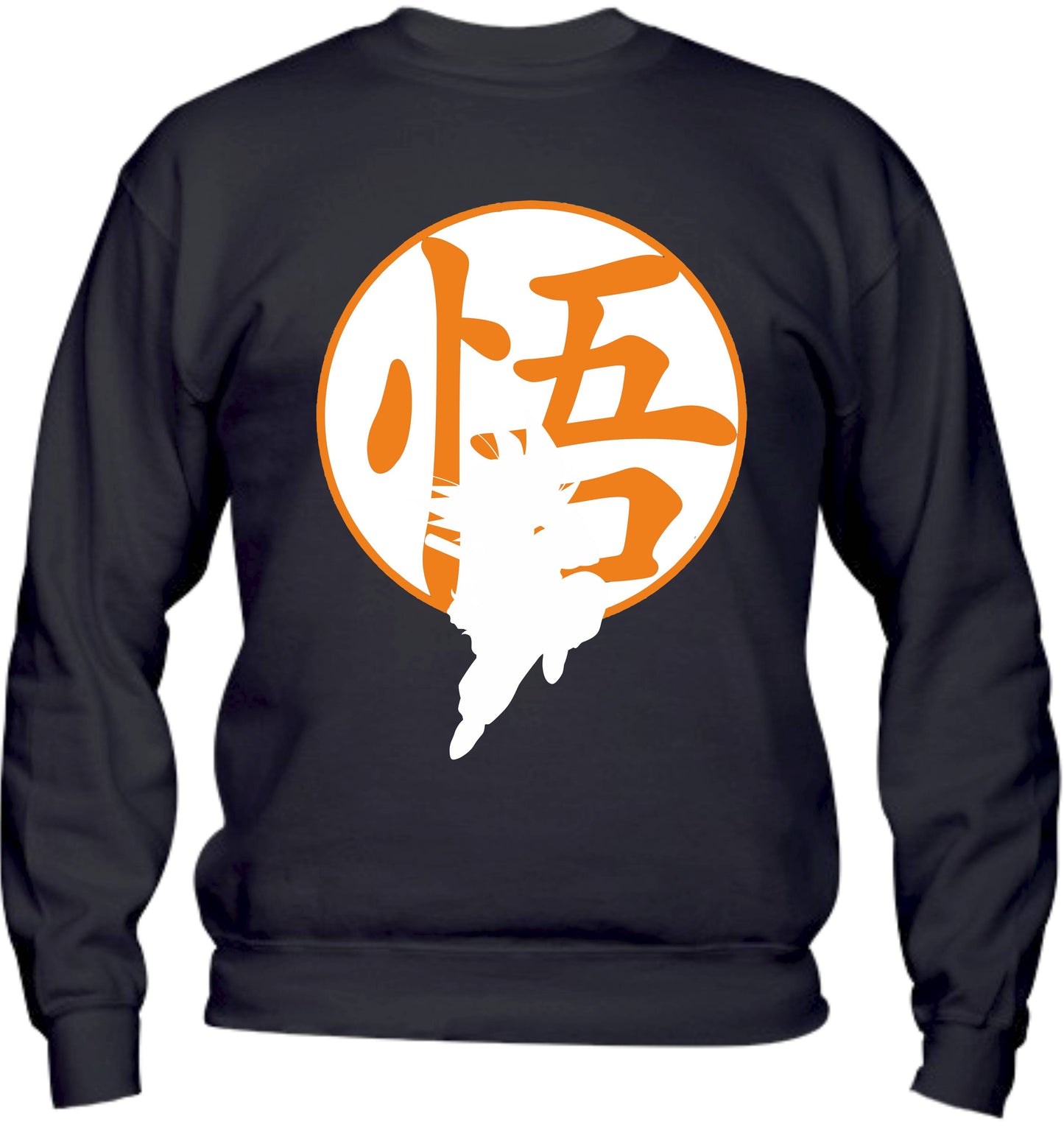 Felpa Girocollo UOMO, DONNA & BAMBIN - GOKU - Super vestibilità Top qualità