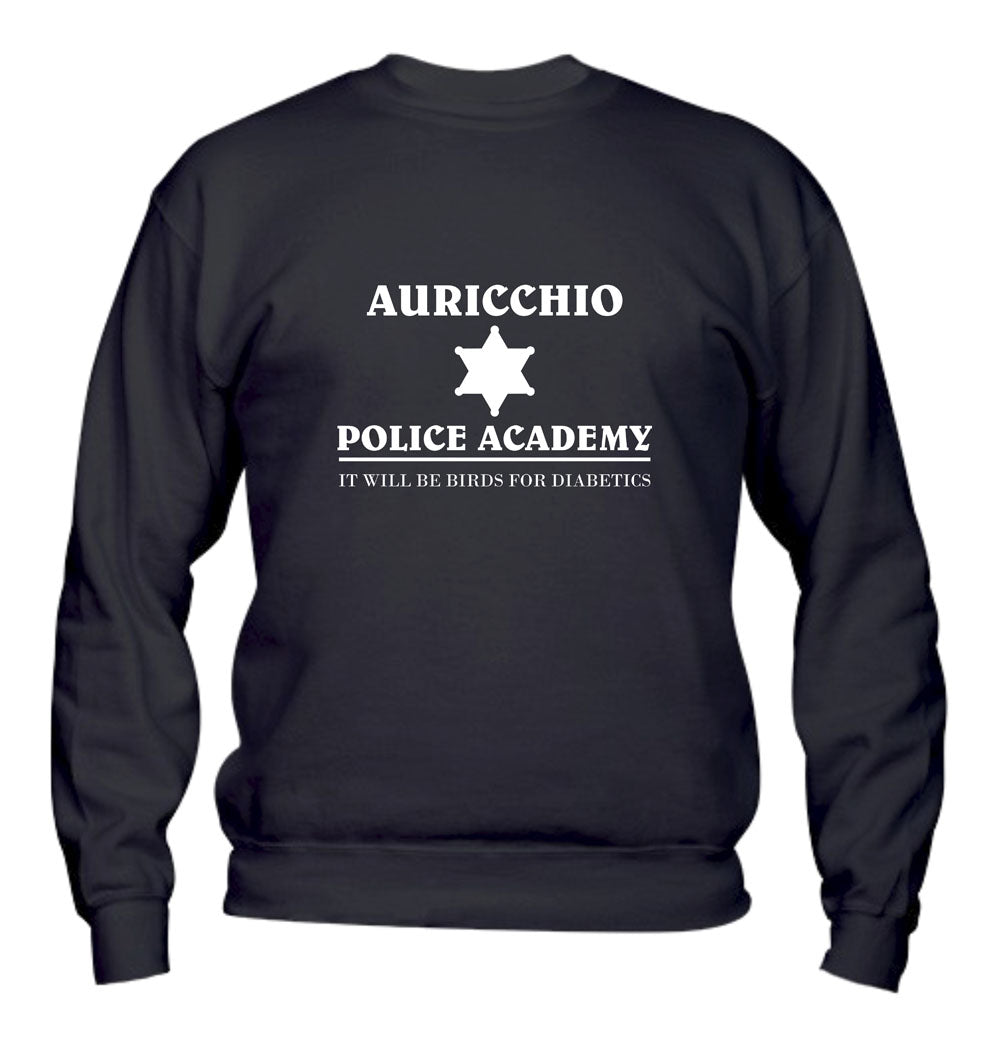 Felpa Girocollo UOMO, DONNA & BAMBIN - AURICCHIO - Super vestibilità Top qualità - Social Crazy