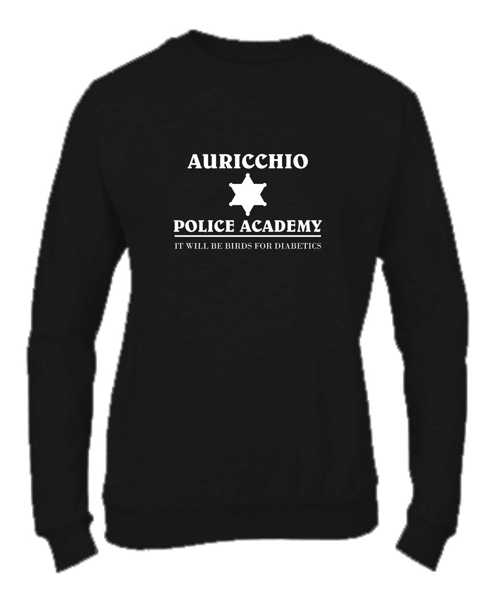 Felpa Girocollo UOMO, DONNA & BAMBIN - AURICCHIO - Super vestibilità Top qualità - Social Crazy