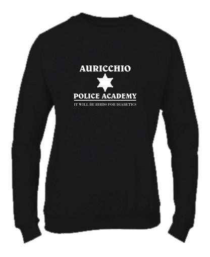 Felpa Girocollo UOMO, DONNA & BAMBIN - AURICCHIO - Super vestibilità Top qualità - Social Crazy