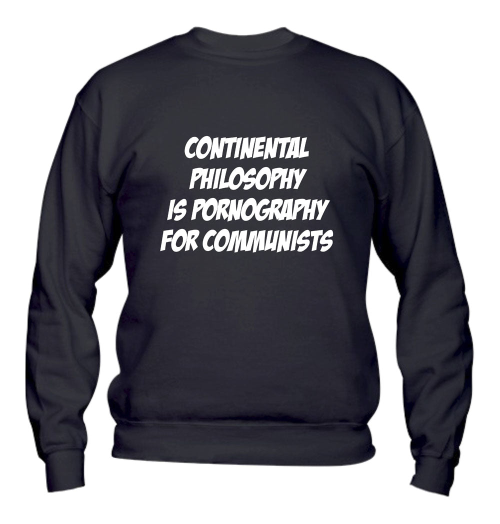 Felpa Girocollo UOMO, DONNA & BAMBIN - CONTINENTAL PHILOSOPHY - Super vestibilità Top qualità