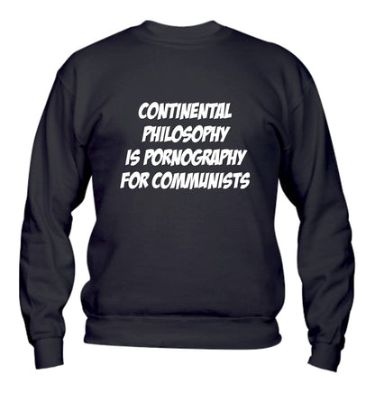 Felpa Girocollo UOMO, DONNA & BAMBIN - CONTINENTAL PHILOSOPHY - Super vestibilità Top qualità