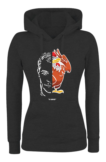 Felpa con cappuccio UOMO, DONNA & BAMBIN - IL GALLO - Super vestibilità Top qualità