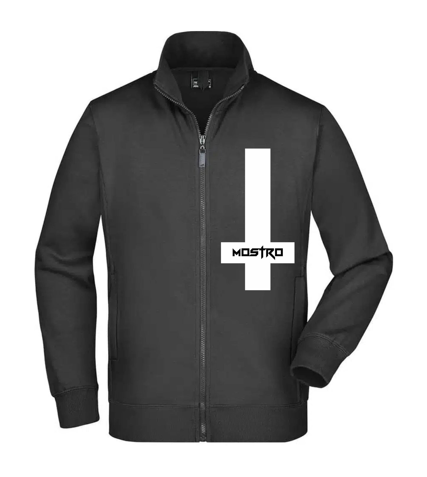 Felpa Unisex Full Zip - MOSTRO CROCE - Super vestibilità Top qualità