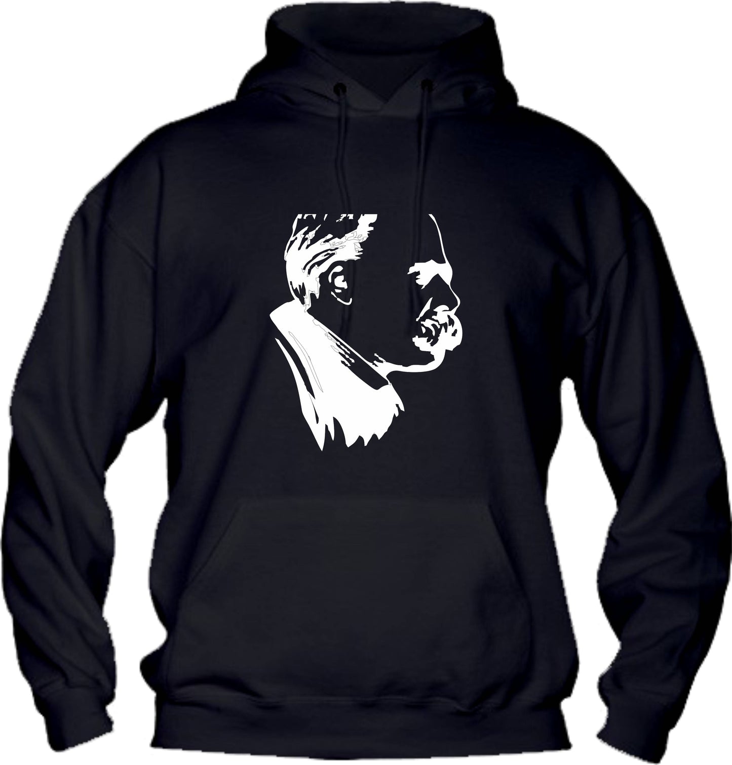 Felpa con cappuccio UOMO, DONNA & BAMBIN - Friedrich Nietzsche - Super vestibilità Top qualità - Social Crazy