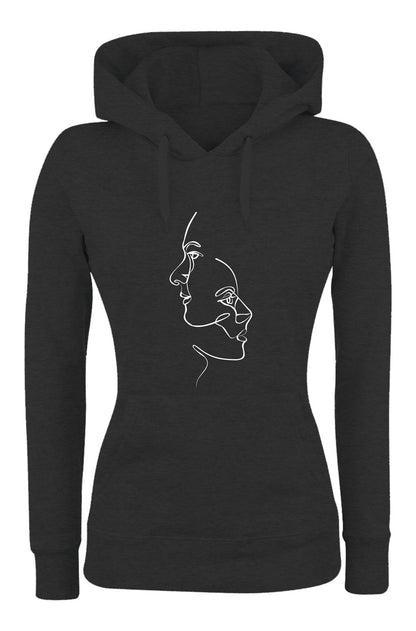 Felpa con cappuccio UOMO, DONNA & BAMBIN - FACES - Super vestibilità Top qualità